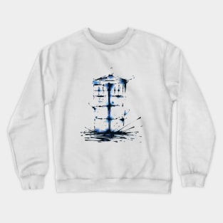 Splaaash Series - Blue Box Ink Crewneck Sweatshirt